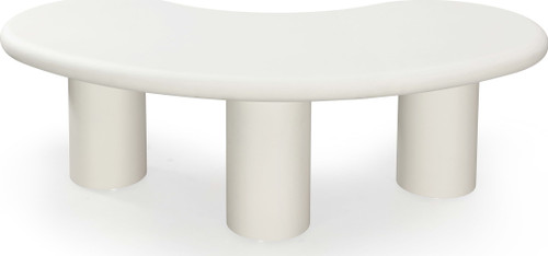 Sven - Tall Wooden Coffee Table - Rice