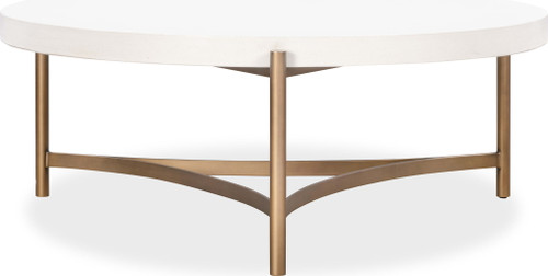 Lyon - Round Concrete And Metal Table