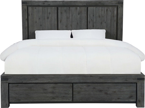 Meadow - Solid Wood Footboard Storage Bed