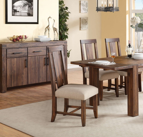 Meadow - Solid Wood Upholstered Dining Chair (Set of 2)
