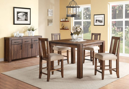 Meadow - Solid Wood Square Counter Table