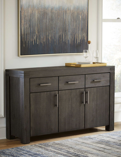 Meadow - Solid Wood Three Drawer Three Door Sideboard