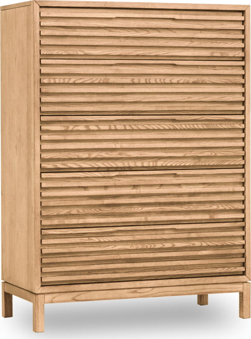 Tanner - Five Drawer Ash Wood Chest