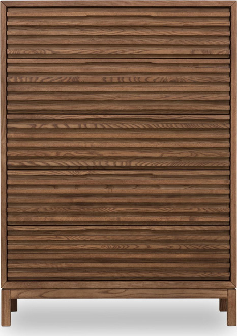 Tanner - Five Drawer Ash Wood Chest