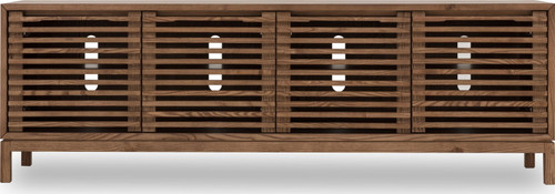 Tanner - Four Door Solid Ash Media Console