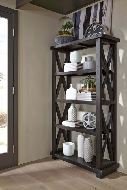 Yosemite - Solid Wood Bookcase - Cafe