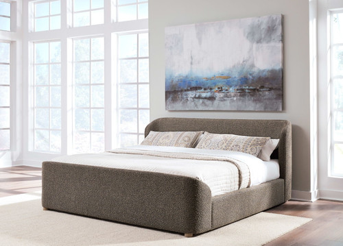 Virgil Kiki - Upholstered Platform Bed
