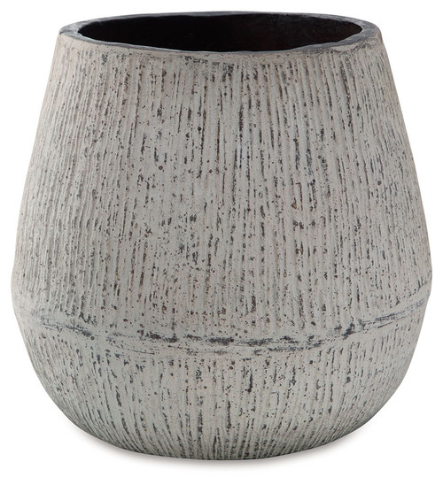 Claymount - Vase - 10" - Distressed Brown