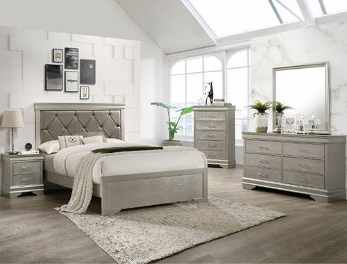 Amalia Bedroom Set B6910 by Crown Mark | Kassa Mall