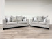 Sofa & Loveseat Set Hollywood in Soft Fabric by Happy Homes HH-110-2pc-Hollywood-S&L