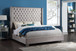6Ft Tall Upholstered Tufted Headboard in Velvet by Happy Homes HH-329S