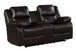 Carter Brown 3PC Reclining Set in Leather Gel HH-Carter-Brown
