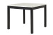 Dior Black Pub Table + 4 Chair Set with White Faux Marble Top Table HH-Dior-PU