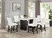 Finley Counter Dining Room Set in Faux Leather HH-Finley by Happy Homes