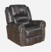 Houston II Reclining Living Room Set in Leather