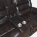 Houston II Reclining Living Room Set in Leather