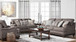 Sofa and Loveseat Set Driftwood Polyester by New Era Innovations NEI-S17200