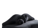 Lips Velvet Loveseat | NVF-LIPS-BLACK-L