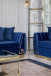 Olympia Navy Velvet Sofa NVF-OLYMPIA-NAVY-S