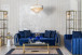 Olympia Navy Velvet Sofa NVF-OLYMPIA-NAVY-S