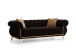 Rosy Sofa and Loveseat in Velvet NVF-ROSY-BLACK-SL