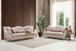 Zeus Beige Velvet Sofa & Loveseat NVF-ZEUS-BEIGE-SL