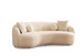 Bonita Sofa and Loveseat in Boucle by NVF-BONITA-IVORY-SL Bonita Sofa and Loveseat in Boucle by NVF-BONITA-IVORY-SL