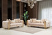 Sofa and Loveseat Milano 2pcs Sofa and Loveseat in Velvet by Polaris Furniture