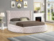 Penthouse 2 Storage Bed in Velvet by Happy Homes