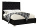 Rose Platform Bed in Velvet