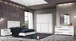 Volare Bedroom Set in White NEI-Volare by New Era Innovations