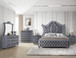 Cameo Bedroom Set in Gray B2100 by Crown Mark