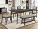 Ember Dining Room Set in Brown 2133-Set by Crown Mark