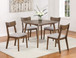 Weldon Dining Room Set in Brown 2214 by Crown Mark