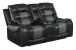 Phoenix Reclining Living Room Set in Leather Air