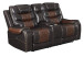 Phoenix Reclining Living Room Set in Leather Air