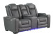 Ash 3Pcs Power Reclining Living Room Set in Polished Micro-Fiber NEI-S9303-3Pcs Black