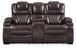 Warnerton - Chocolate - Pwr Rec Loveseat/Con/Adj Hdrst