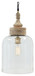 Faiz - Transparent - Glass Pendant Light
