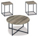 Wadeworth - Occasional Table Set (Set of 3) - Brown / Beige