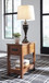 Breegin - Chair Side End Table - 1 Drawer - Brown