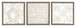 Odella - Cream / Taupe - Wall Decor Set (Set of 3)