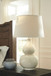 Saffi - Ceramic Table Lamp  - Cream