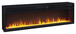 Entertainment - Black - Wide Fireplace Insert