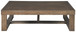 Cariton - Rectangular Cocktail Table - Gray
