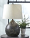 Maire - Black / Gold Finish - Metal Table Lamp