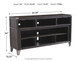 Todoe - LG TV Stand w/Fireplace Option - Gray