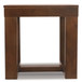 Watson - Square End Table - Dark Brown