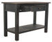 Tyler Creek - Grayish Brown / Black - Sofa Table