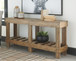 Susandeer - Console Sofa Table - Brown